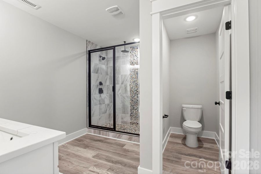 Furnished interior view inside a new home in , Denver (Image 19).