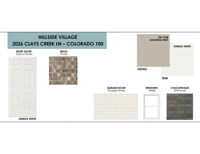 Sample of building materials used in homes in Hillside Village, Temple (Image 13). Sample of building materials used in homes in Hillside Village, Temple (Image 13).