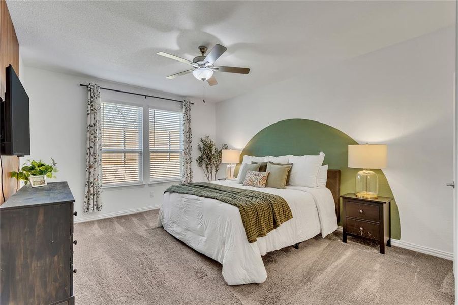 Furnished interior view inside a new home in , Fort Worth (Image 28). Furnished interior view inside a new home in , Fort Worth (Image 28).