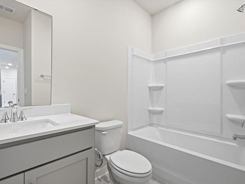 Furnished interior view inside a new home in Collier Ridge, Moore (Image 7). Furnished interior view inside a new home in Collier Ridge, Moore (Image 7).