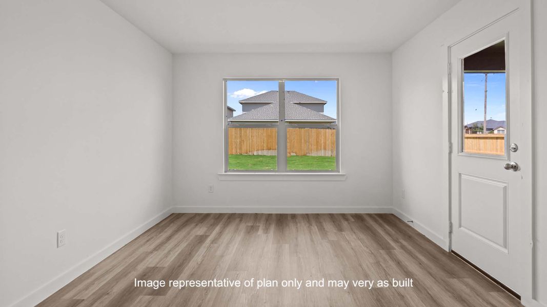 Spacious, unfurnished interior of a new home in Overlook West, Wolfforth (Image 14).