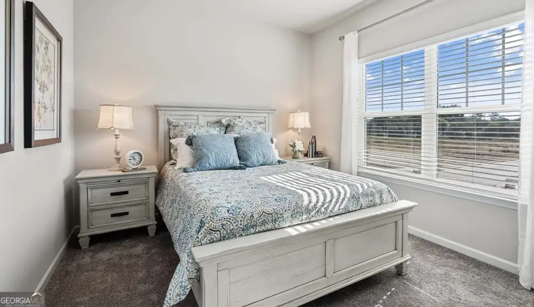 Furnished interior view inside a new home in Bryson Farms, Byron (Image 9).