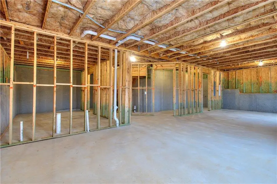 In-progress construction of a new home in , Homer, GA (Image 44).