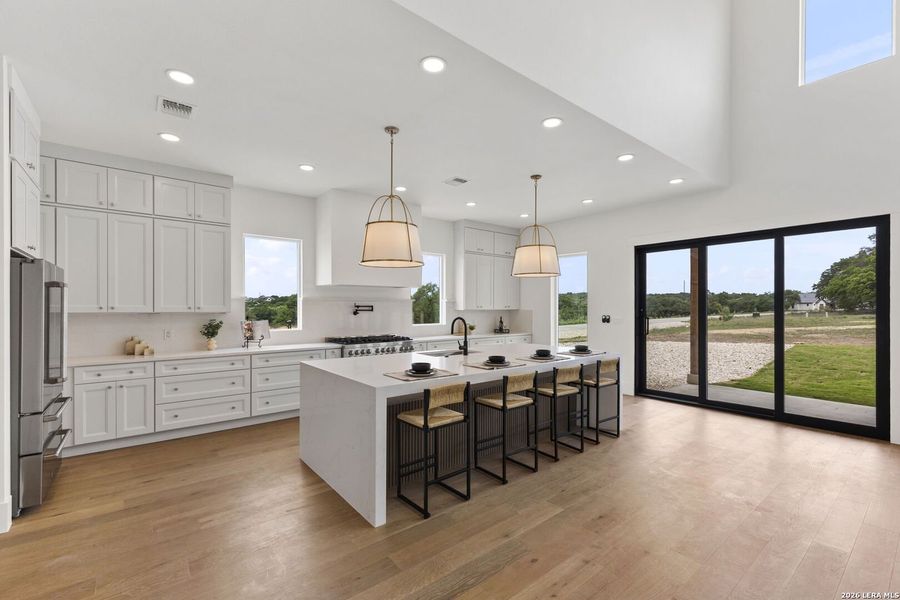 Furnished interior view inside a new home in , Bulverde (Image 17).