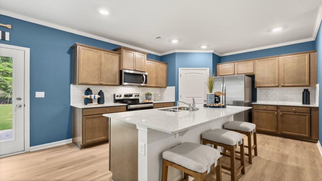 Furnished interior view inside a new home in Falcon Landing, Gainesville (Image 28).