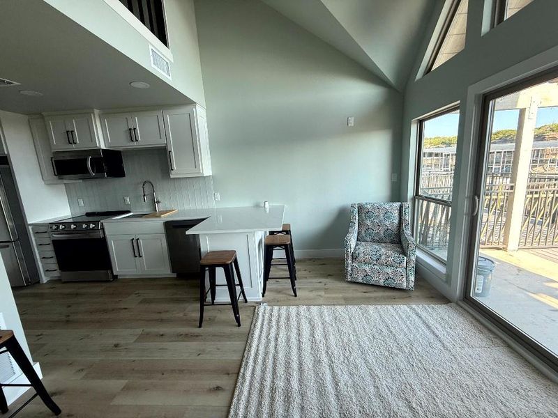 Furnished interior view inside a new home in , Strawn (Image 4).