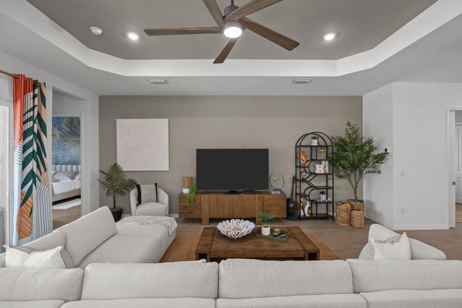 Furnished interior view inside a new home in , Venice (Image 34). Furnished interior view inside a new home in , Venice (Image 34).