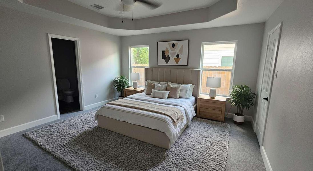 Furnished interior view inside a new home in , Houston (Image 7). Furnished interior view inside a new home in , Houston (Image 7).