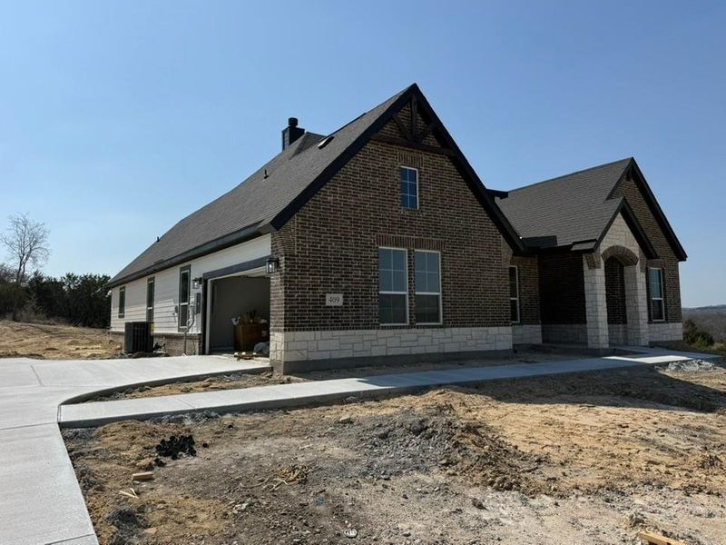 In-progress construction of a new home in Oak Grove Addition, Springtown, TX (Image 20). In-progress construction of a new home in Oak Grove Addition, Springtown, TX (Image 20).
