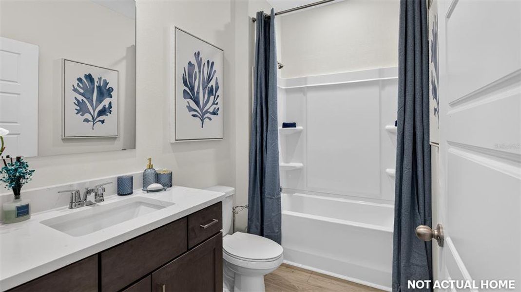 Furnished interior view inside a new home in Sawmill Branch, Palm Coast (Image 11).