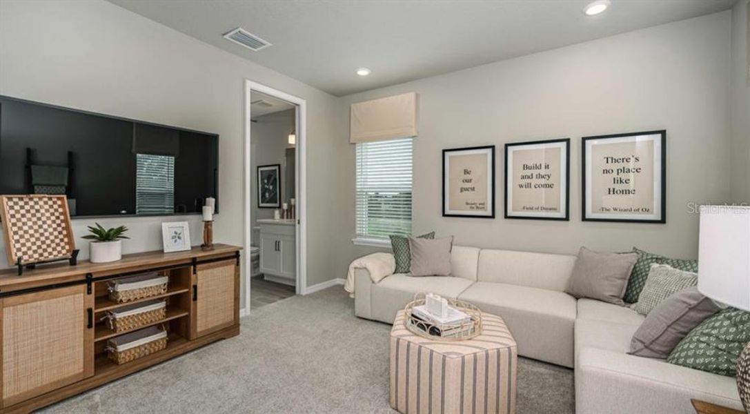 Furnished interior view inside a new home in Palms at Coasterra, Palmetto (Image 15).