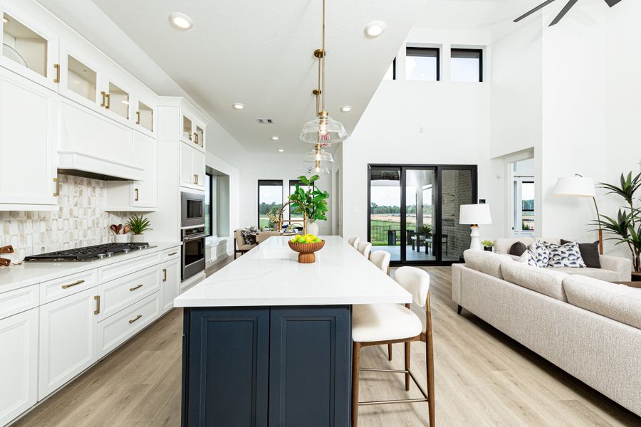 Representative furnished interior of a home built from the Summerfield by Beazer Homes in Copia Pines, Montgomery (Image 7).