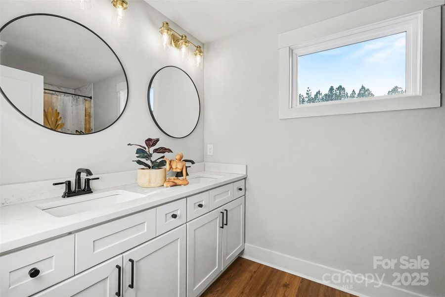 Furnished interior view inside a new home in , Clover (Image 7).