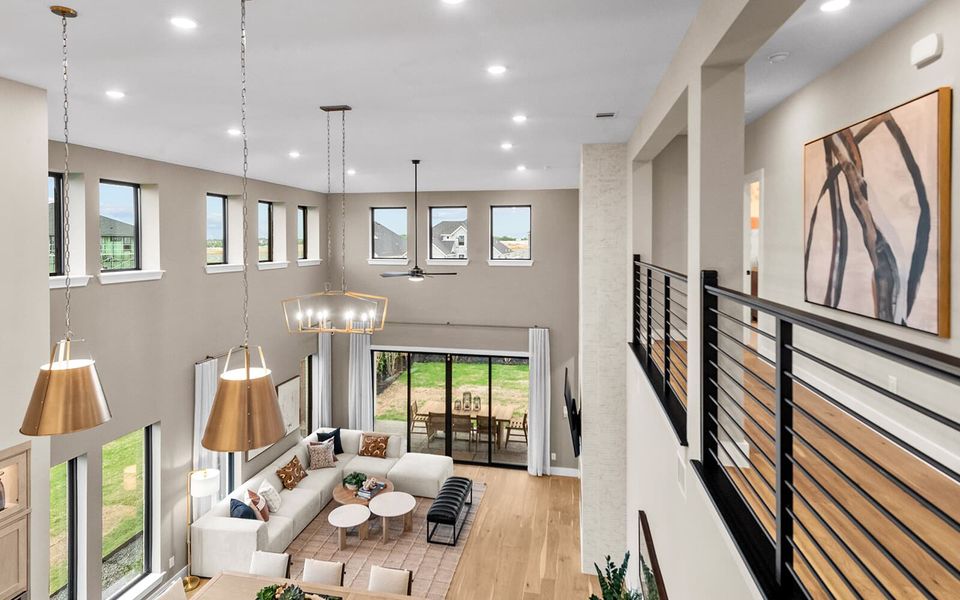 Furnished interior view inside a new home in The Grove Frisco, Frisco (Image 10).