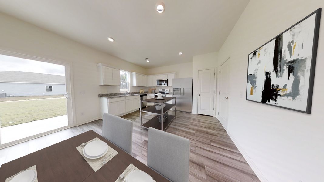 Representative furnished interior of a home built from the Copernicus by Starlight Homes in The Summit at Carters Station, Columbia (Image 4).