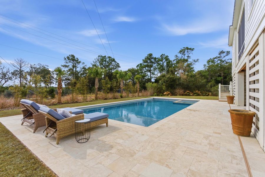 Exterior details and patio area of a home in , Mount Pleasant (Image 22).