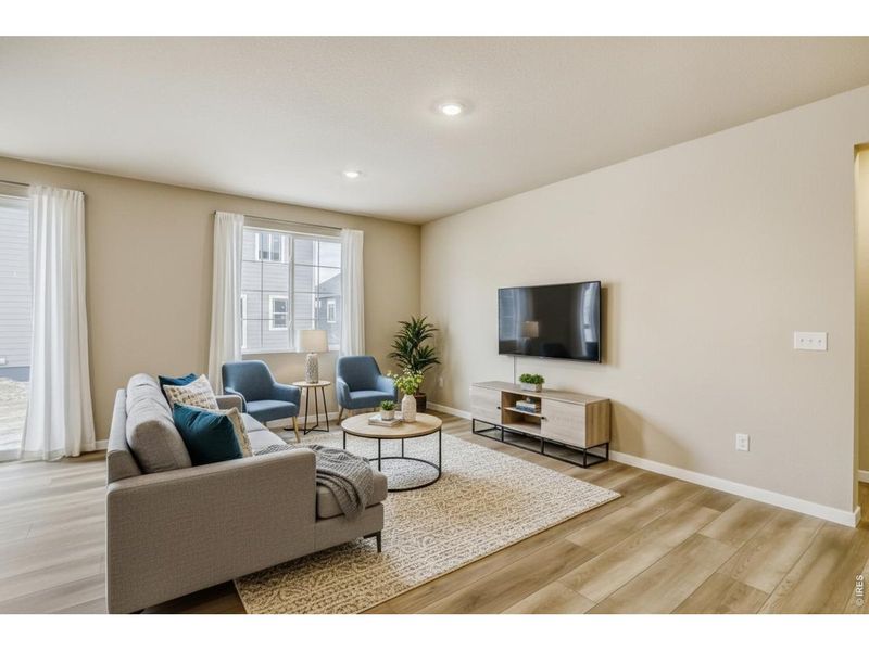 Furnished interior view inside a new home in Farmstead, Berthoud (Image 14).