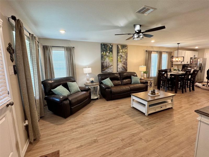 Furnished interior view inside a new home in Sterling Point at Baytown Crossings: Watermill Collection, Baytown (Image 4).