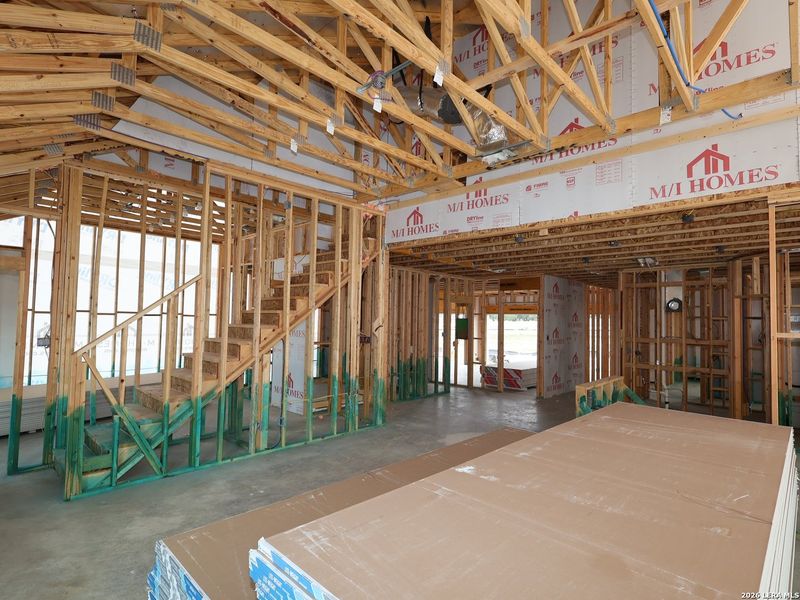 In-progress construction of a new home in Greenspoint Heights, Seguin, TX (Image 22).