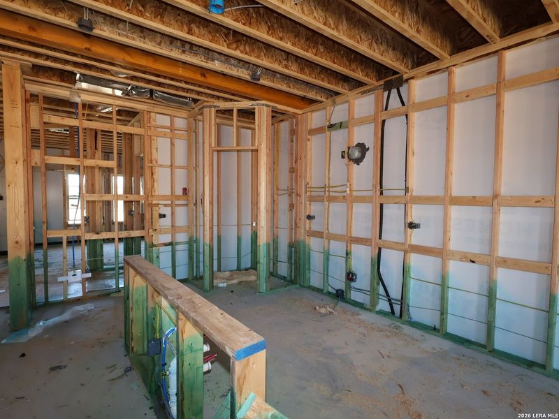 In-progress construction of a new home in Cinco Lakes, San Antonio, TX (Image 17). In-progress construction of a new home in Cinco Lakes, San Antonio, TX (Image 17).