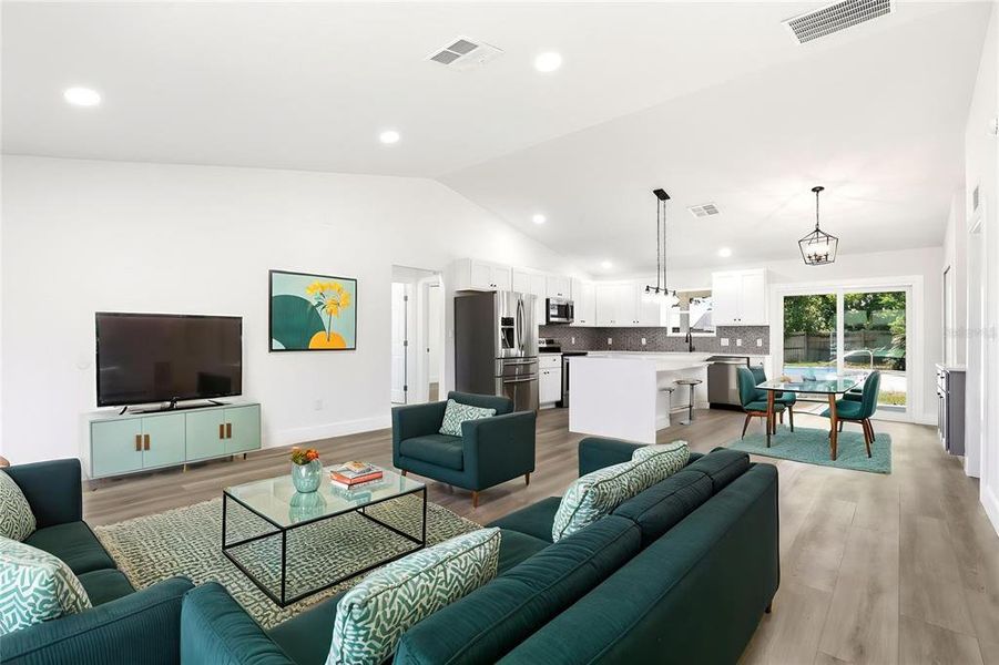 Furnished interior view inside a new home in , Cocoa (Image 3).