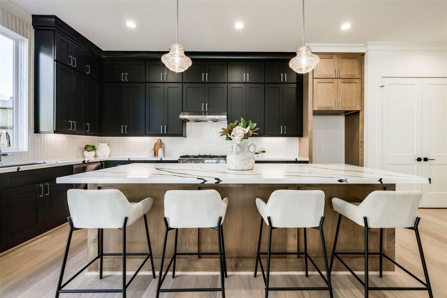 Furnished interior view inside a new home in , Houston (Image 6).
