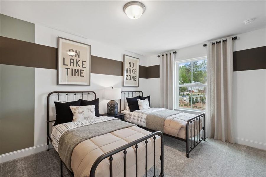 Furnished interior view inside a new home in Hamilton Place, Cartersville (Image 25).
