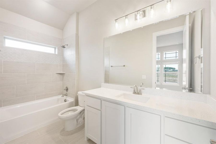 Furnished interior view inside a new home in Paloma Ranch, Justin (Image 6).