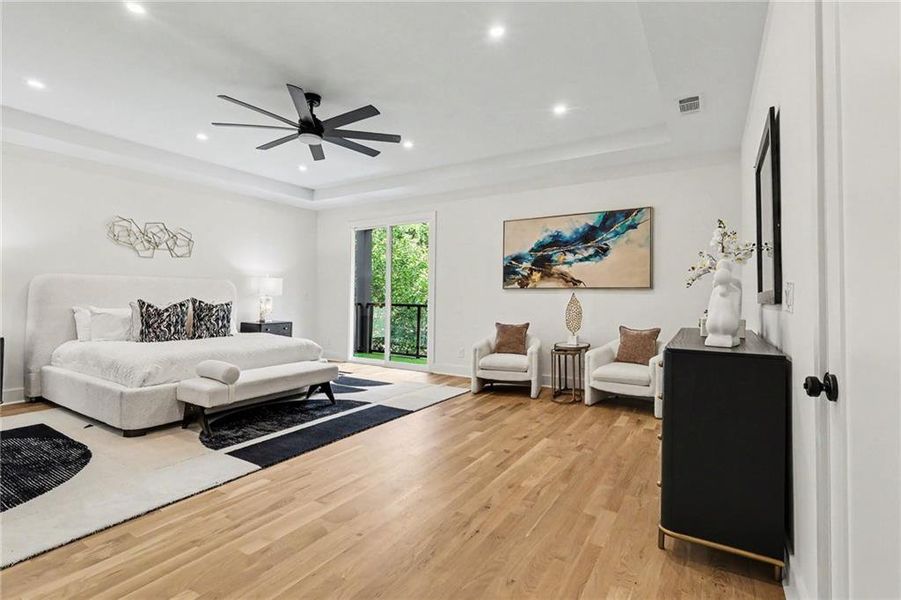 Furnished interior view inside a new home in , Atlanta (Image 8).