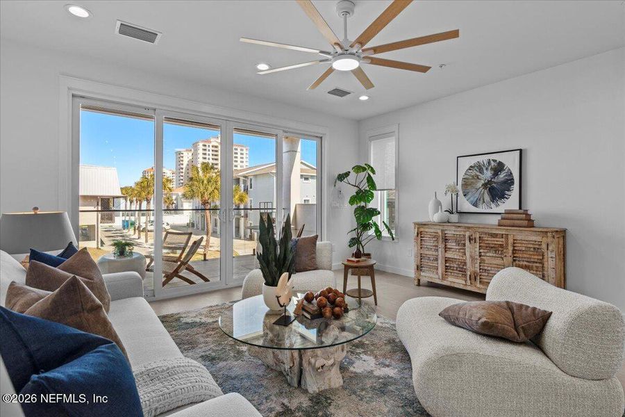 Furnished interior view inside a new home in , Jacksonville Beach (Image 35).