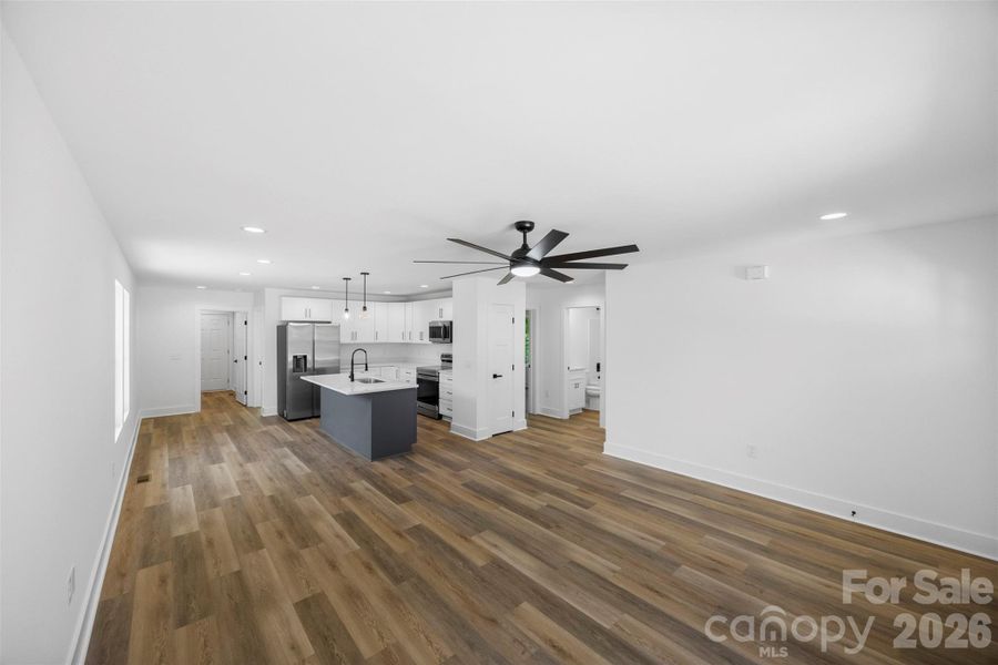 Spacious, unfurnished interior of a new home in , Salisbury (Image 17).