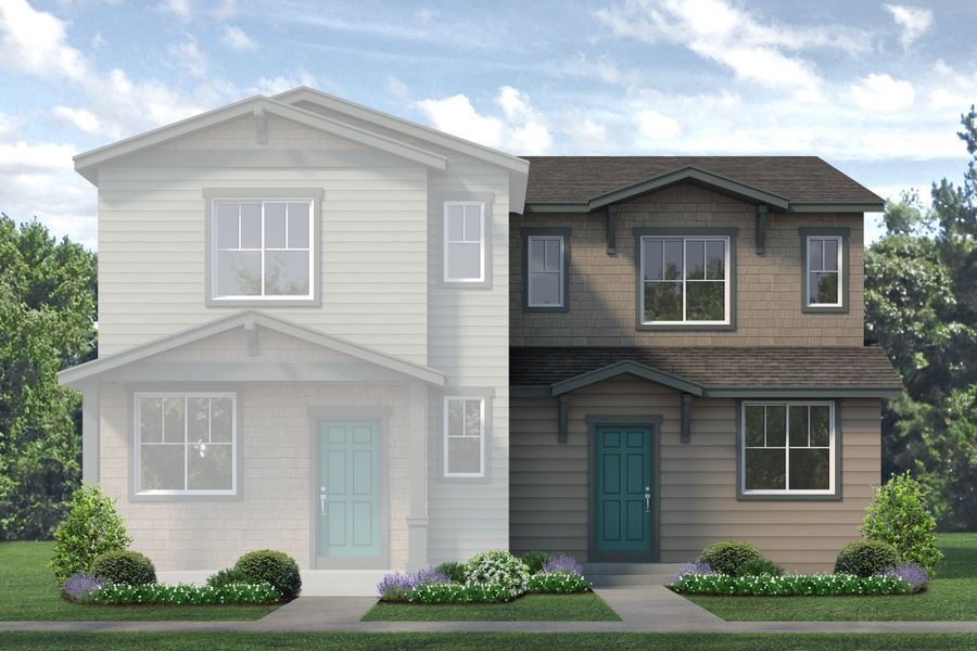 Representative exterior photo of a completed home built from the Denali by Risewell Homes in Spring Valley, Longmont, CO (Image 13).