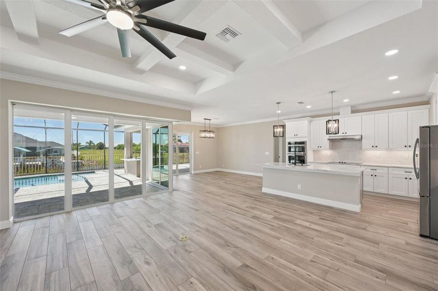 Furnished interior view inside a new home in , Port Charlotte (Image 10). Furnished interior view inside a new home in , Port Charlotte (Image 10).