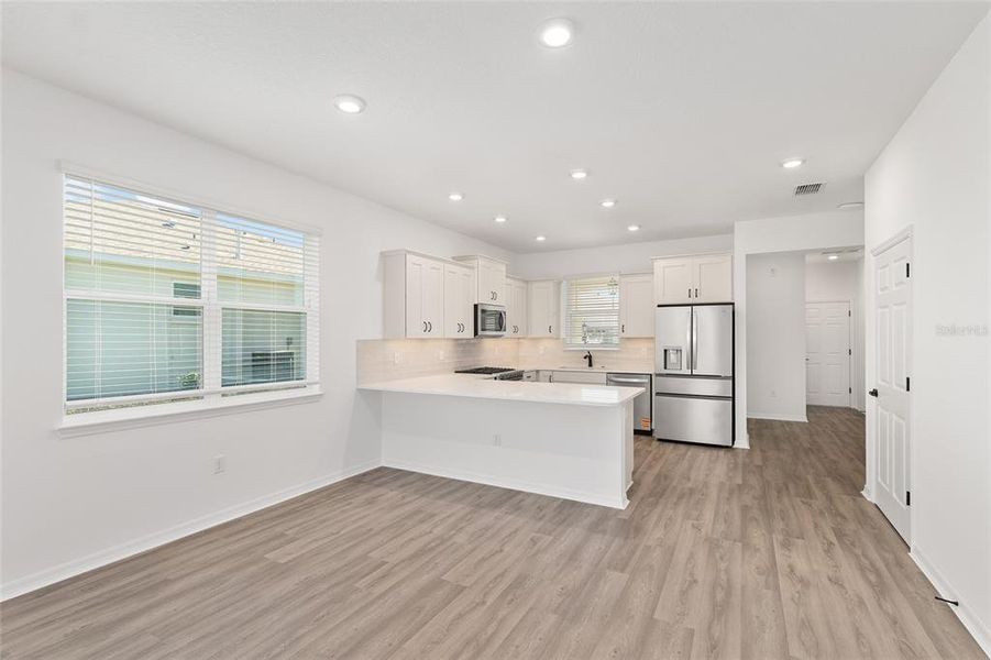Furnished interior view inside a new home in , Ocala (Image 8).