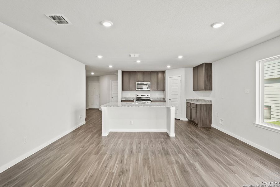 Furnished interior view inside a new home in Swenson Heights, Seguin (Image 6).