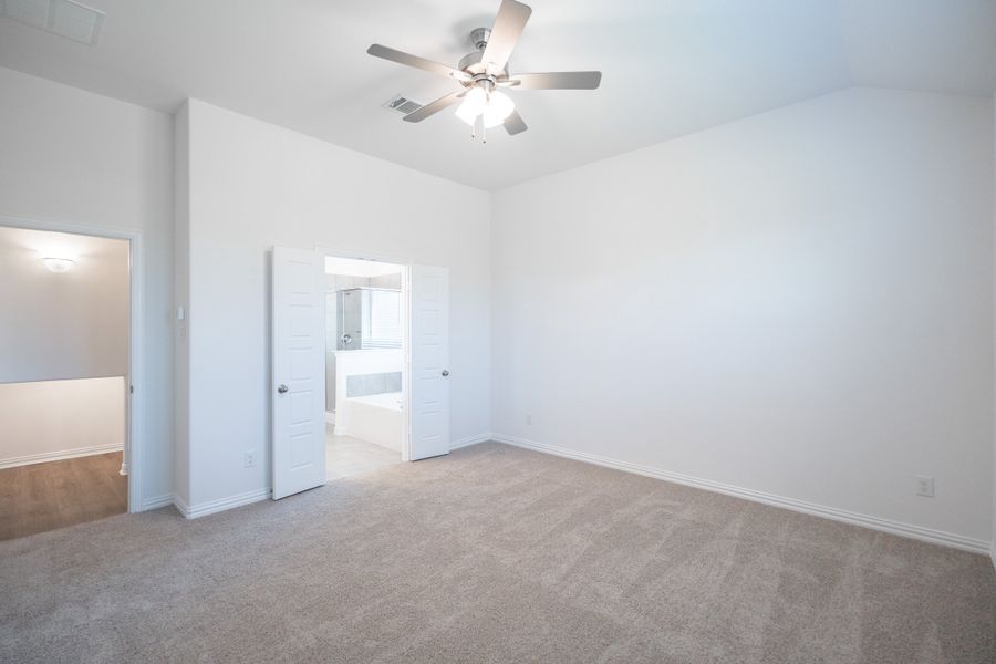 Spacious, unfurnished interior of a new home in Stark Farms, Denton (Image 30). Spacious, unfurnished interior of a new home in Stark Farms, Denton (Image 30).