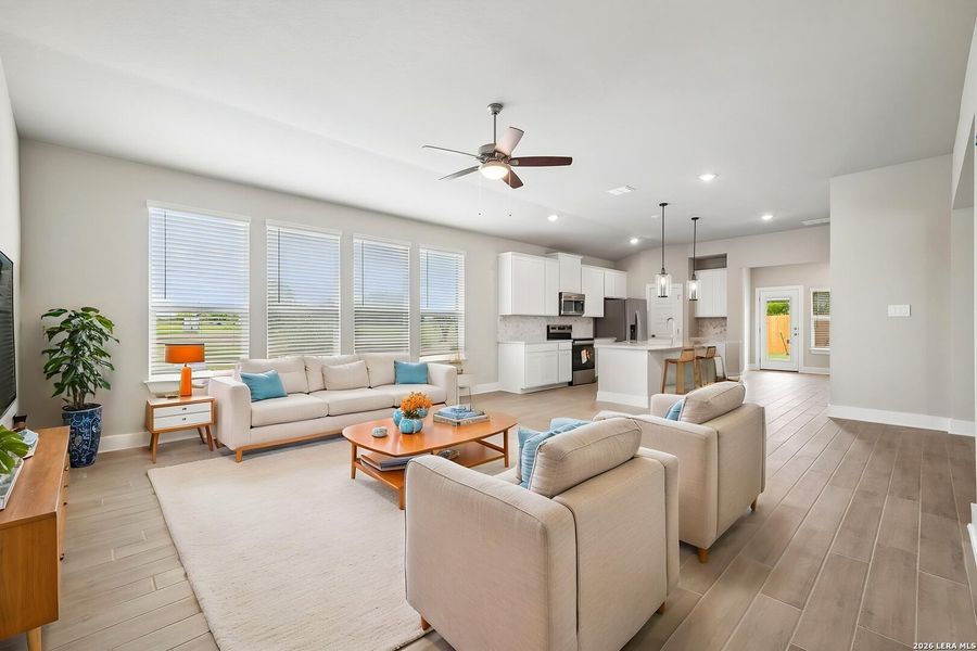 Furnished interior view inside a new home in Stetson Ridge, Marion (Image 14).