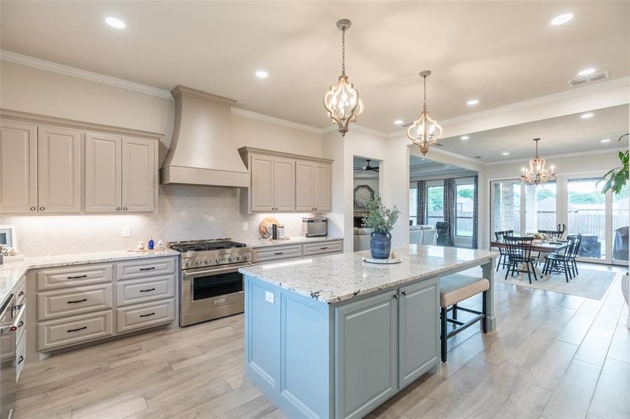 Furnished interior view inside a new home in , Clyde (Image 34).