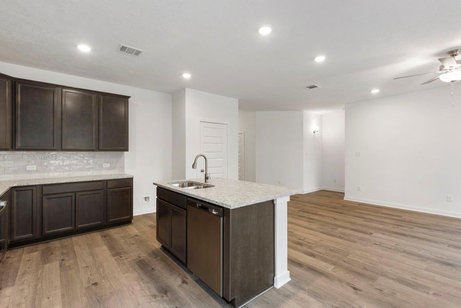 Furnished interior view inside a new home in , Huntsville (Image 13).