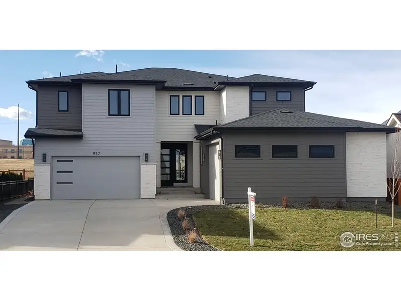 Front exterior of a new home in , Louisville, CO, highlighting curb appeal (Image 1). Front exterior of a new home in , Louisville, CO, highlighting curb appeal (Image 1).