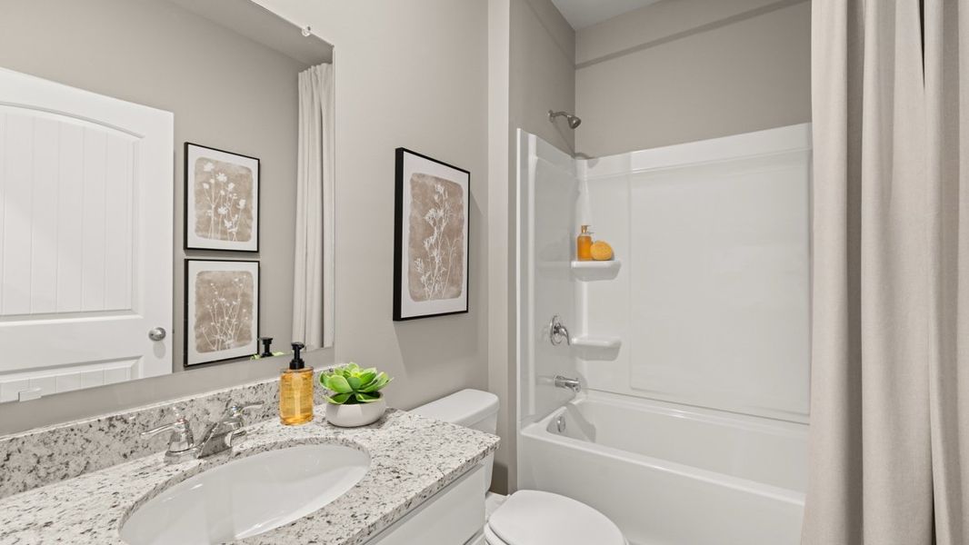 Furnished interior view inside a new home in Northberry, Rome (Image 39). Furnished interior view inside a new home in Northberry, Rome (Image 39).