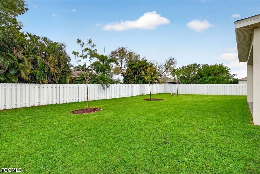 Exterior details and patio area of a home in Cape Coral, Cape Coral (Image 22).