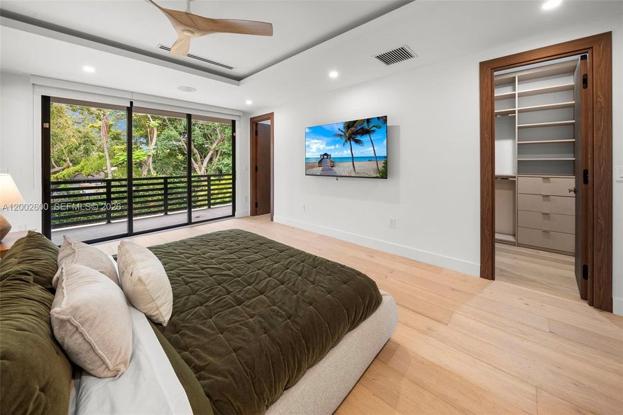 Furnished interior view inside a new home in , Miami (Image 50).
