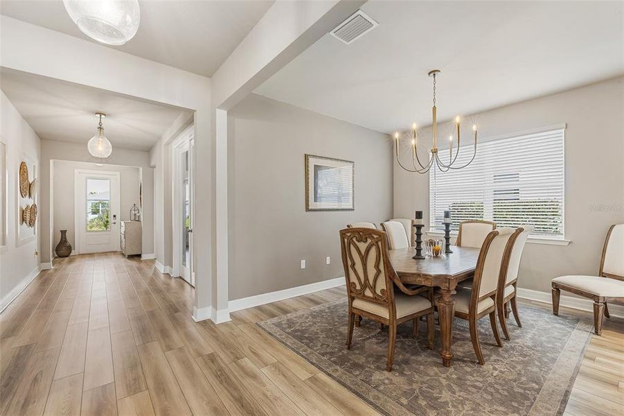Furnished interior view inside a new home in , Punta Gorda (Image 16).