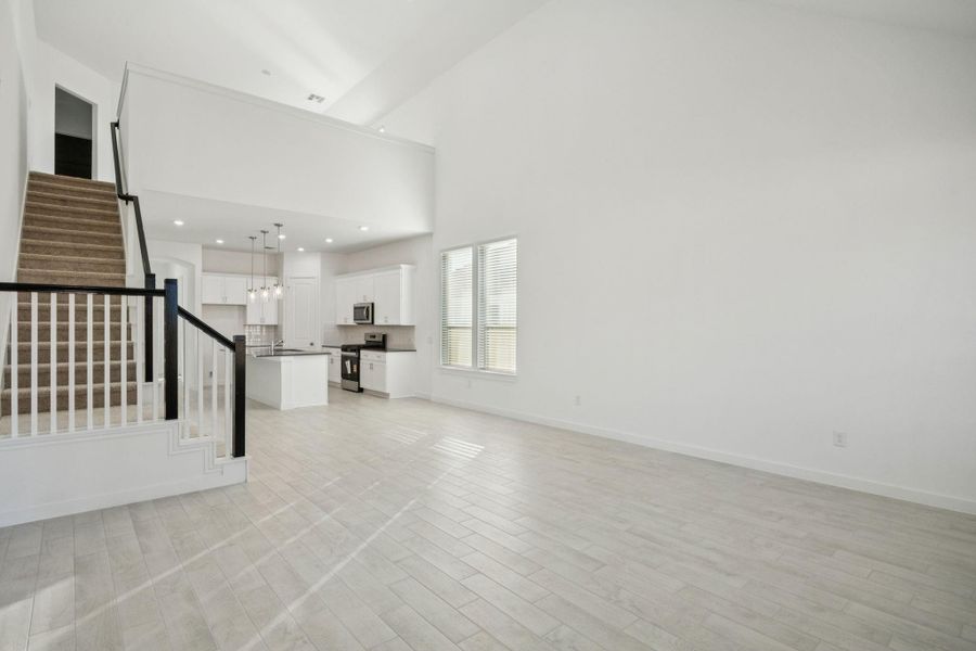 Spacious, unfurnished interior of a new home in Windcress, Cove (Image 16). Spacious, unfurnished interior of a new home in Windcress, Cove (Image 16).