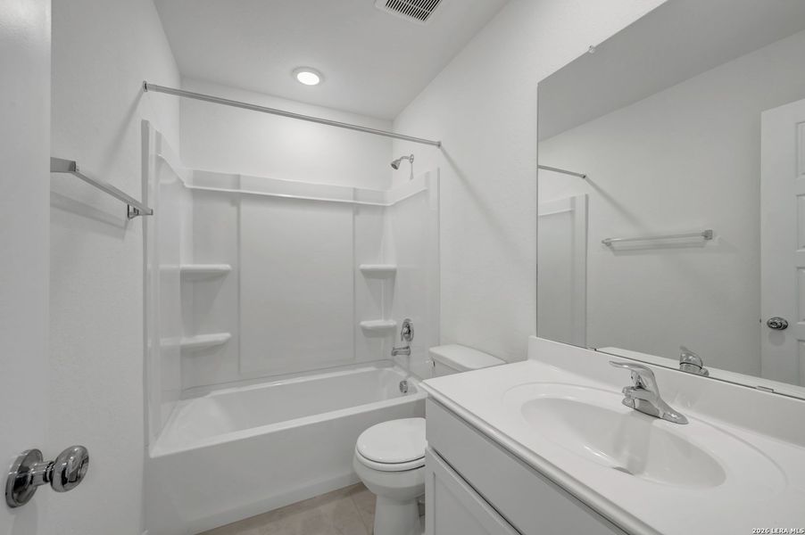 Furnished interior view inside a new home in Greenspoint Heights, Seguin (Image 7).