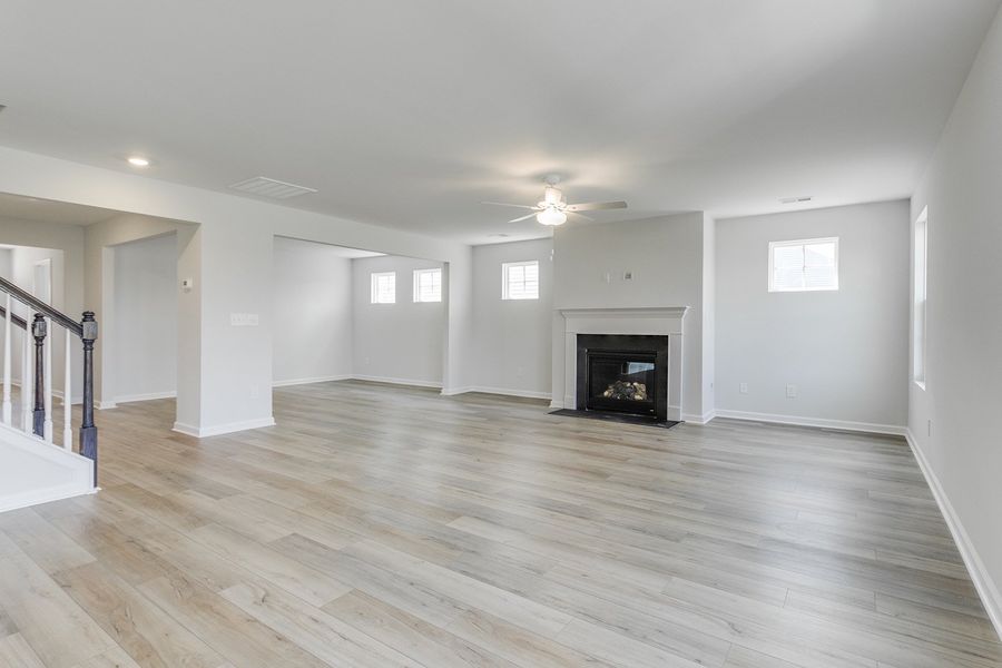 Spacious, unfurnished interior of a new home in Ellington, Elgin (Image 20). Spacious, unfurnished interior of a new home in Ellington, Elgin (Image 20).