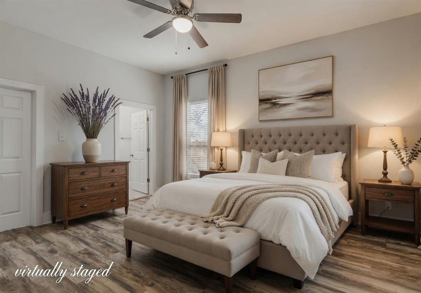Furnished interior view inside a new home in , Terrell (Image 9). Furnished interior view inside a new home in , Terrell (Image 9).