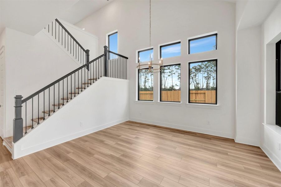 Spacious, unfurnished interior of a new home in ARTAVIA 50' Homesites, Conroe (Image 31).