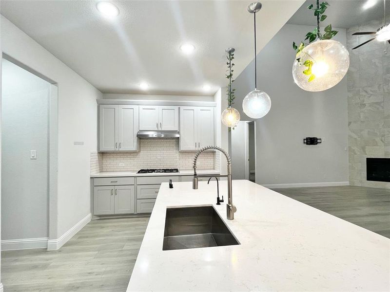 Furnished interior view inside a new home in Northlake Estates 65s, Little Elm (Image 13).